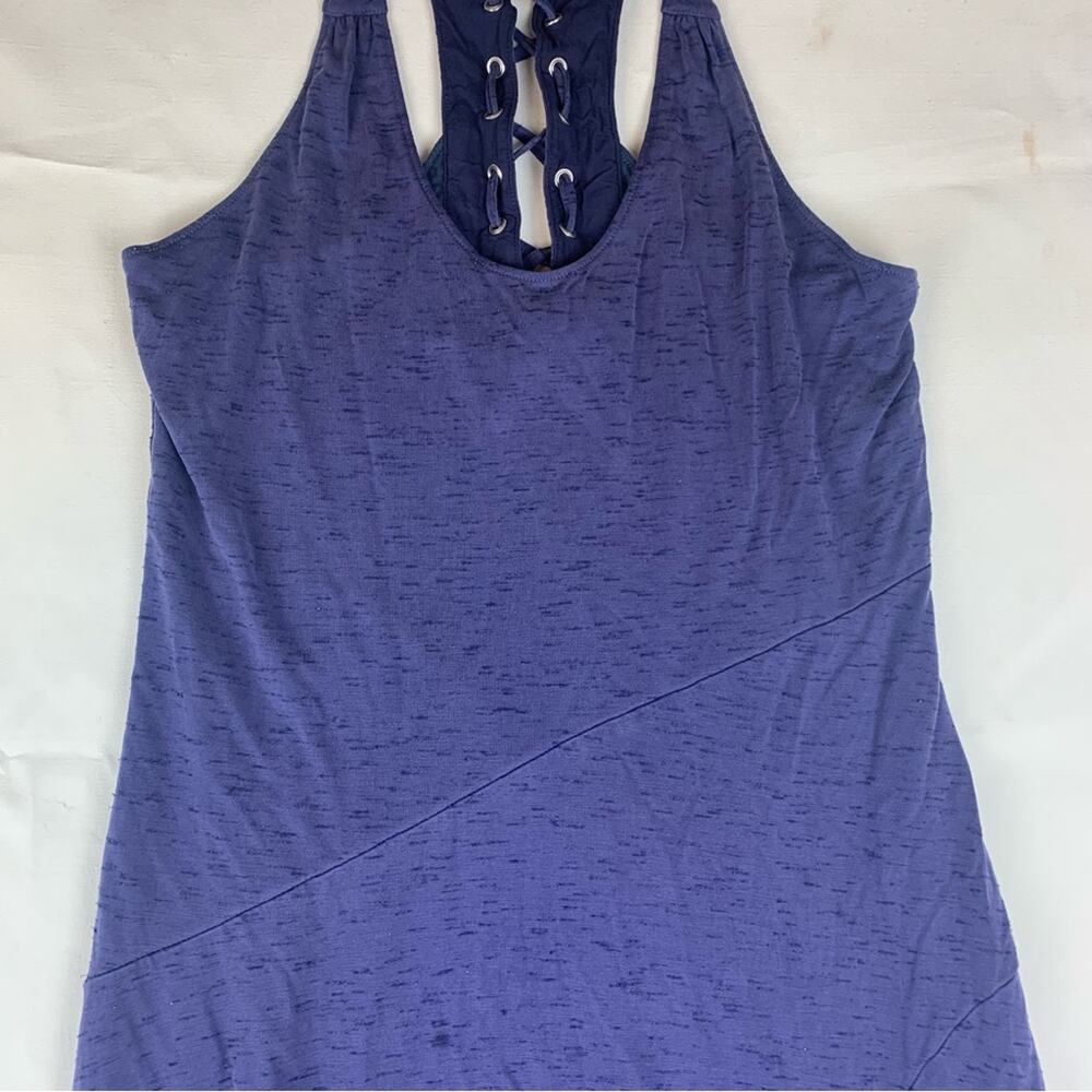 Anthropologie Maeve size small blue corset back maxi dress halter - Picture 4 of 14
